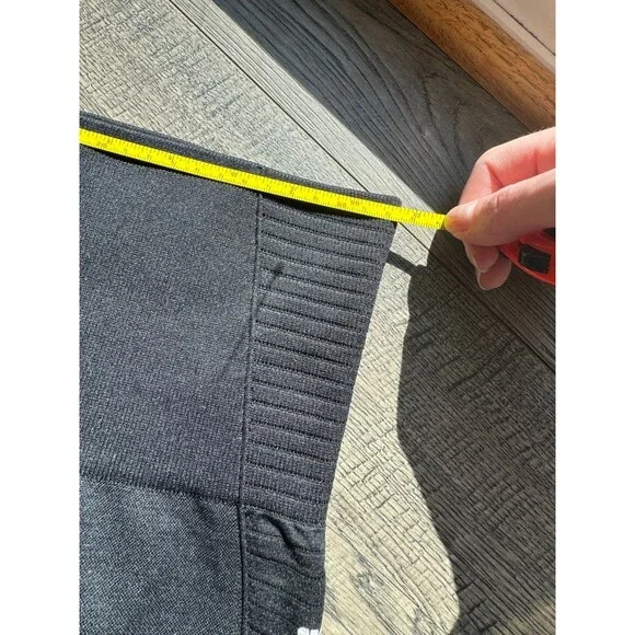 Gymshark Woman's Leggings XS High Rise Compression Stretch Active Yoga Black - Picture 4 of 4